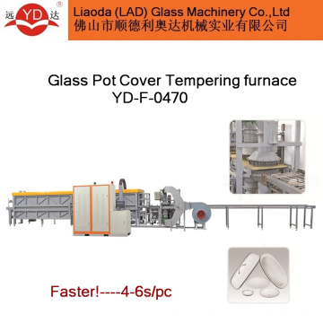 Hot Sale Glass Pot Lids Tempering Furnace Machine Glass Tempered Oven